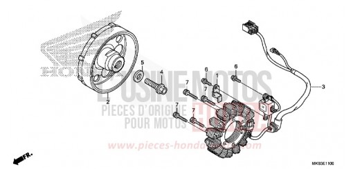 GENERATRICE CBR1000SAF de 2015